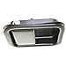 Exterior Door Handle for WRANGLER 97-06 Front LH Outside Smooth Black Full Door Type Metal (Zinc