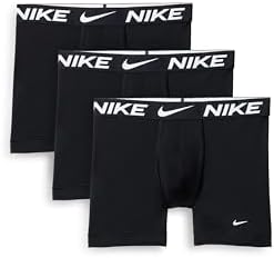 Nike Men`s Essential Micro Boxer Briefs 3 Pack - Glacier Blue