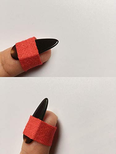 Guzheng Nail Jewelry Nail Cover Banjo or Ukulele Tape Cotton Guzheng Guitar Lute Finger Nail Tape Portable Kite String Instrument Parts Accessories Nail Tape Roll 4pcs - Thumbnail 6
