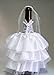 Magik Life Bride Groom Wine Bottle Covers- Wedding Gifts For the Couple- Fun Wine Bottle Covers- Centerpieces Decorations- Wine décor -Royal White