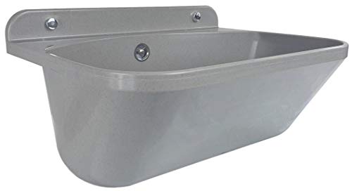 GOSPO Ausgussbecken mit Siphon, Waschbecken 46 x 36 x 20 cm, für Waschraum, Garage, Keller, Waschküche, Werkstatt… – Bild 4