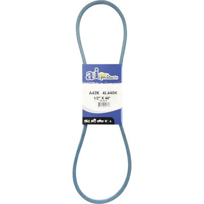 Pix A & I Products Blue Kevlar V-Belt with Kevlar Cord - 44in. x 1/2in, Model# A42K/4L440K