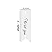 Giveet 100 Pieces Thank You Gift Tags with Free cut String, White Kraft Paper Hang Gift Wrap Tag for Wedding Favor, Party Gifts, Crafts, Christmas and Price Tags with 100 Feet Natural Jute Twine