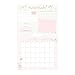 C.R. Gibson Gold and Pink Baby Calendar Family Tree, 11'' W x 18'' H