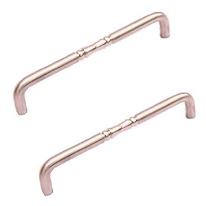 SMART SHOPHAR Stainless Steel Jumbo Cabinet Handle (4 Inches, Silver) – Pack of 2