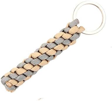 YIYIYYA Bracelet 550 Paracord Keychain Outdoor Camping Survival Equipment Parachute Cord Rope Key Chain