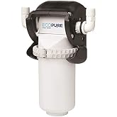 EcoPure Salt-Free Water Softener Alternative (EPAWCS8) | Anti Scale Whole Home Filtration System | Reduces Scale, Chlorine Taste &amp; Odor, Sediment | No Salt or Electric Operation | 6 Month Filter Life