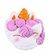 AOLIGE Jumbo Galaxy Squishy Torch Ice Cream Slowing Squishies Kawaii Fidget Toys Stress Relief Toy (Unicorn Cake)