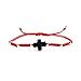 Red String Protection Bracelet Against Evil Eye Genuine Jet Stone Azabache para Para el Mal de Ojo
