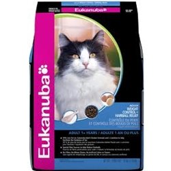 eukanuba hairball control cat food
