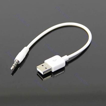 Xuniu Micro USB Kabel Ladegerät, USB 3.5mm Daten Sync Ladekabel Adapter für Apple iPod Shuffle 2. 13cm