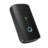 RAVPower FileHub Plus, Wireless Travel Router, SD Card Reader USB Portable Hard Drive Companion, DLNA NAS Sharing Media Streamer 6000mAh External Battery Pack