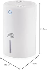Black+Decker 900ml Portable Mini Dehumidifier White BXEH60001GB view 8