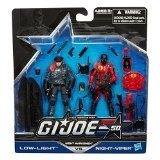 G.I. Joe 50th Anniversary Exclusive Action Figure 2-Pack Night Marksmen [Low-Light vs. Night-Viper]