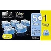 Braun Syncro Shaver Clean &amp; Renew Refills 6 Pack