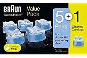 Braun Syncro Shaver Clean & Renew Refills 6 Pack
