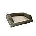 Great Dane - XL Dog Bed Hypo-loft Fiber and Orthopedic Foam - Removable-cover Baxter Dog Couch - Sage/Cream by Hidden Valley