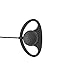 Lot 2 x Coodio D-Ring Earpiece Police Security Headset inline PTT Mic Microphone For 1 Pin Motorola Talkabout 2 Way Radio Walkie Talkie