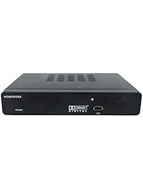 Mediasonic HW-150PVR HomeWorx ATSC Digital TV Converter Box with Media Player and Recording PVR Function/HDMI Out (Black)
