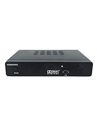 Mediasonic HW 150PVR HomeWorx ATSC convertidor de TV digital con reproductor multimedia y función PVR de grabación salida HDMI (negro)