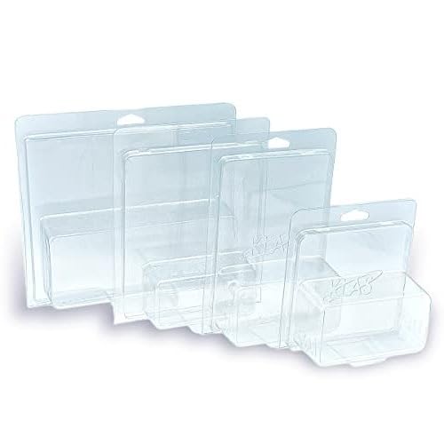 KLAS 10 Piece Car Keepers Hot Wheels Selection Box - INCLUDES 3x Short Card, 3x Long Card, 2x Premium Car Culture & 2x Team Transport Crystal Clear Stackable Protective Clamshell Display Cases.