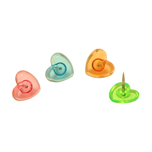 Baumgartens Fancy Hearts Push Pins
