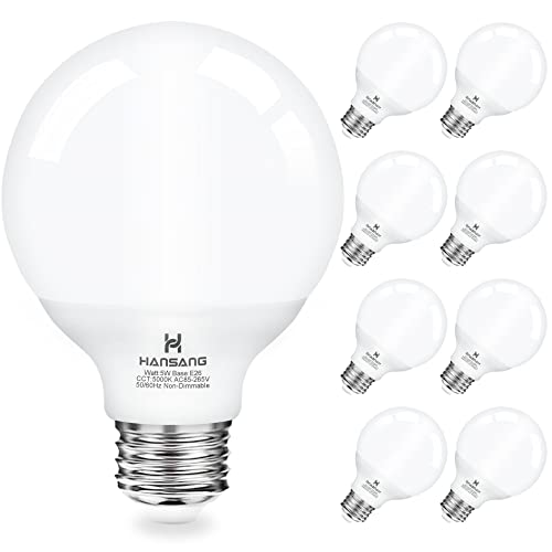 LED Vanity Light Bulbs Daylight 60W Equivalent
