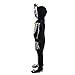 Spooktacular Creations Glows in the Dark Skeleton Costume for Boys, Halloween Skeleton Costume, Bone Jumpsuit for Kids