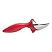 Tovolo Tilt Up Ice Cream Scoop, Ergonomically Balanced Handle, Chrome Plated, Dishwasher Safe, Candy Apple Red