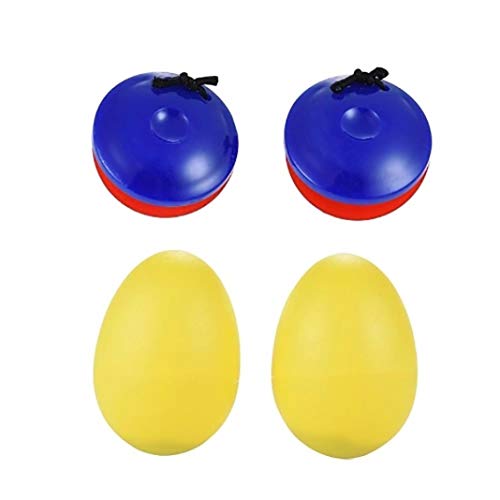difcuyg5Ozw 10Pcs/Set Kids Musical Instrument Set Bell Maracas Castanet Percussion Rhythm Toy Music Enlightenment Kit