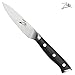 Zelite Infinity Paring Knife 4 Inch, Paring Knives, Small Knife, Fruit Knife, Pairing Knife Kitchen, Pairing Knives - German High Carbon Stainless Steel - Pakkawood Handle - Paring Knife with Sheath