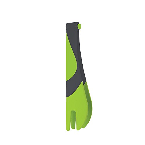 CasabellaPick 'n Grab Salad Tongs, Green/Dark Grey