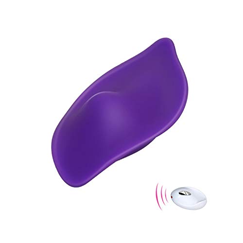 Rechargeable Wireless Remote Control Vibrator 10 Speeds Wearable C String Panties Vibrating Egg Sex Toy for Women,Purple