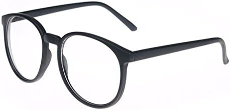 Vintage Unisex Men Women Retro Round Frame Charm New Eyeglasses Glasses Cute #Matte Black
