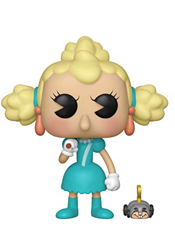 Funko Pop & Buddy Games: Cuphead - Sally & Wind Up Mouse Collectible Figure, Multicolor