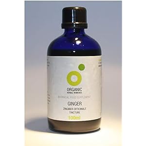 Organic Herbal Remedies 100ml Ginger Tincture