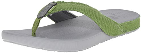 Crocs men s santa cruz ii flip m slip-on loafer, parrot…