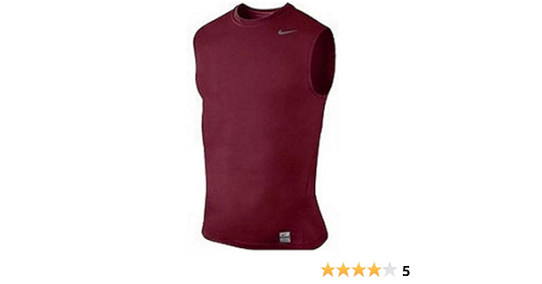 nike maroon compression shirt