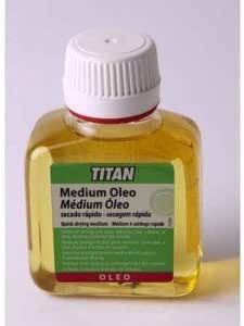 Titan: Medium óleo secado rápido: 100 ml