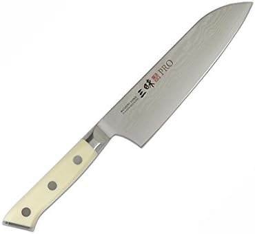 Mcusta Zanmai 18 cm. Santoku Corian Handle Handle