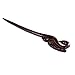 Breezelike Hair Sticks - Ebony Wooden Hair Stick : Black Swan - 7.1 inches Handmade Black Sandalwood Hair Pin