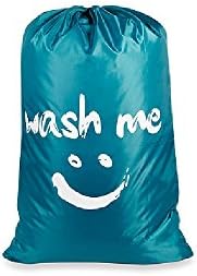24" x 36" "Wash Me" Laundry Bag in Blue