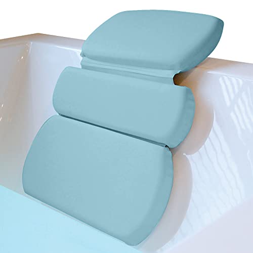 Gorilla Grip Bath Pillow for Tub, Comfortable Bathtub Pillows for Neck