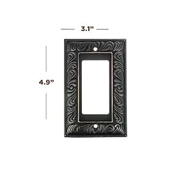 SleekLighting | Beveled Aged Bronze Wall plates