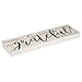P. Graham Dunn Thankful Grateful Blessed White Wash 24 x 7 Inch Solid Pine Wood Boxed Pallet Wall Plaque Sign