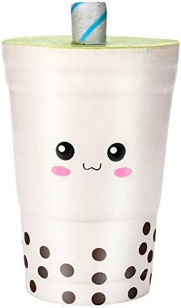 Squishies Jumbo Slow Rising Clearance for Kids! Lovely Collection Toys Cute Kawaii Milk Cups Scented Stress Toy Stress Relief Toys (White #A)