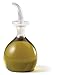Chef's Planet All-Purpose Glass Oil Decanter and Cruet - Olive Oil Dispenser Bottle for Kitchen - Precise Pourer & Collar - Ideal for Cooking Oil, Vegetable Oil - Syrups, Liqueurs, Sauces, 5 oz