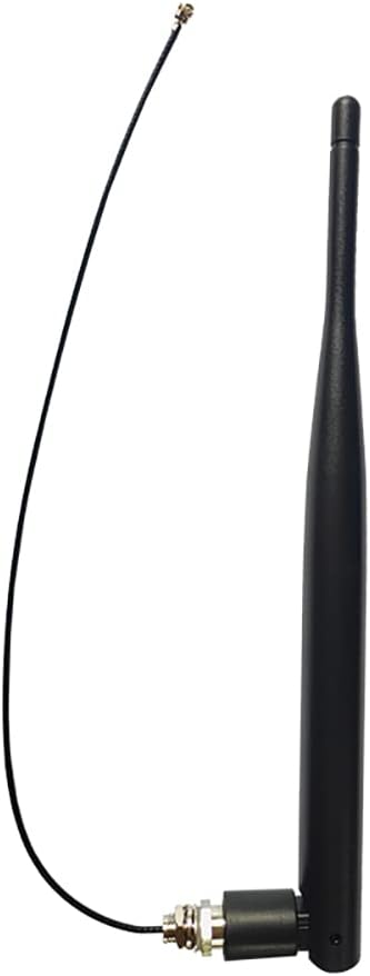 CDBAIRUI 2PCS 868MHz Rubber Rod Antenna TX868-JKS-IPX20 3dBi 868 MHz Band