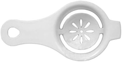 Best Egg White Separator by Prime Gadgets - Egg Separator Breakfast Egg Whites Strainer Filter Divider - Yolk Extractor Baking Tool - 1 Count