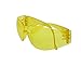 ABN Safety Glasses - Yellow Shade Lens, UV Protective, ANSI standard, Pack of 12